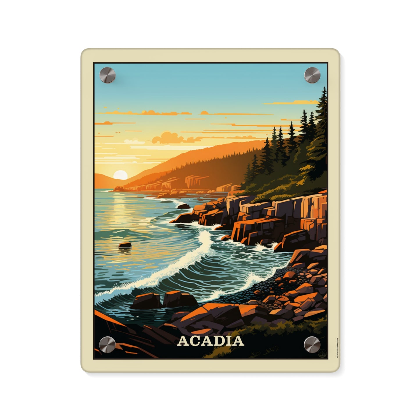 Acadia Acrylic Wall Art Panels