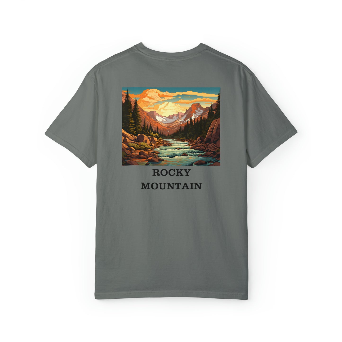 Rocky Mountain Unisex Garment-Dyed T-shirt