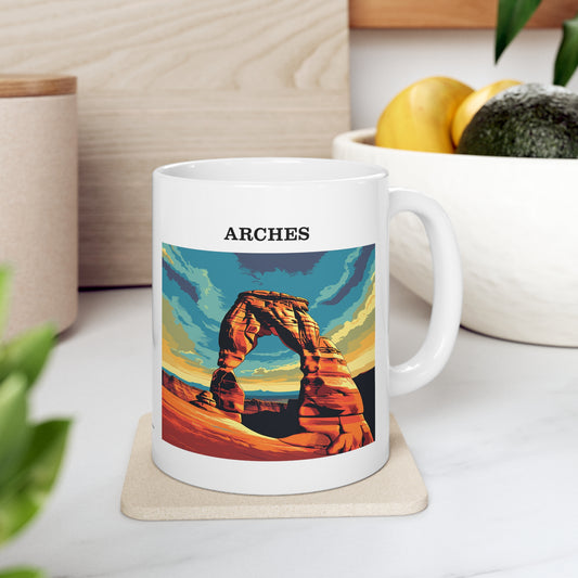 Arches Ceramic Mug 11oz