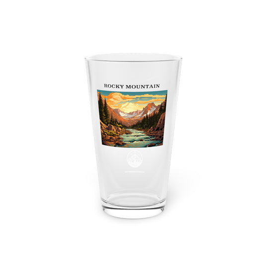 Rocky Mountain Pint Glass, 16oz