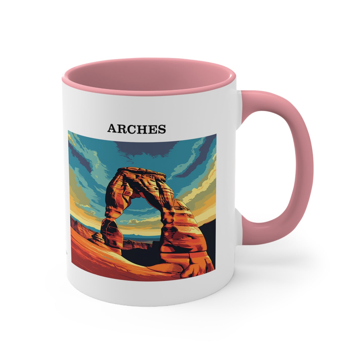 Arches Accent Coffee Mug, 11oz