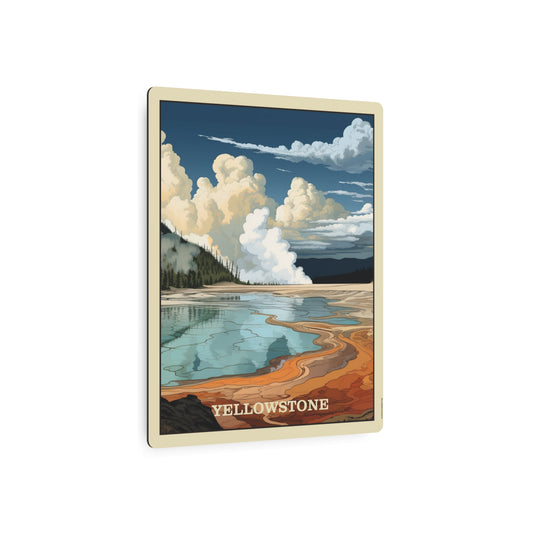 Yellowstone Metal Art Sign