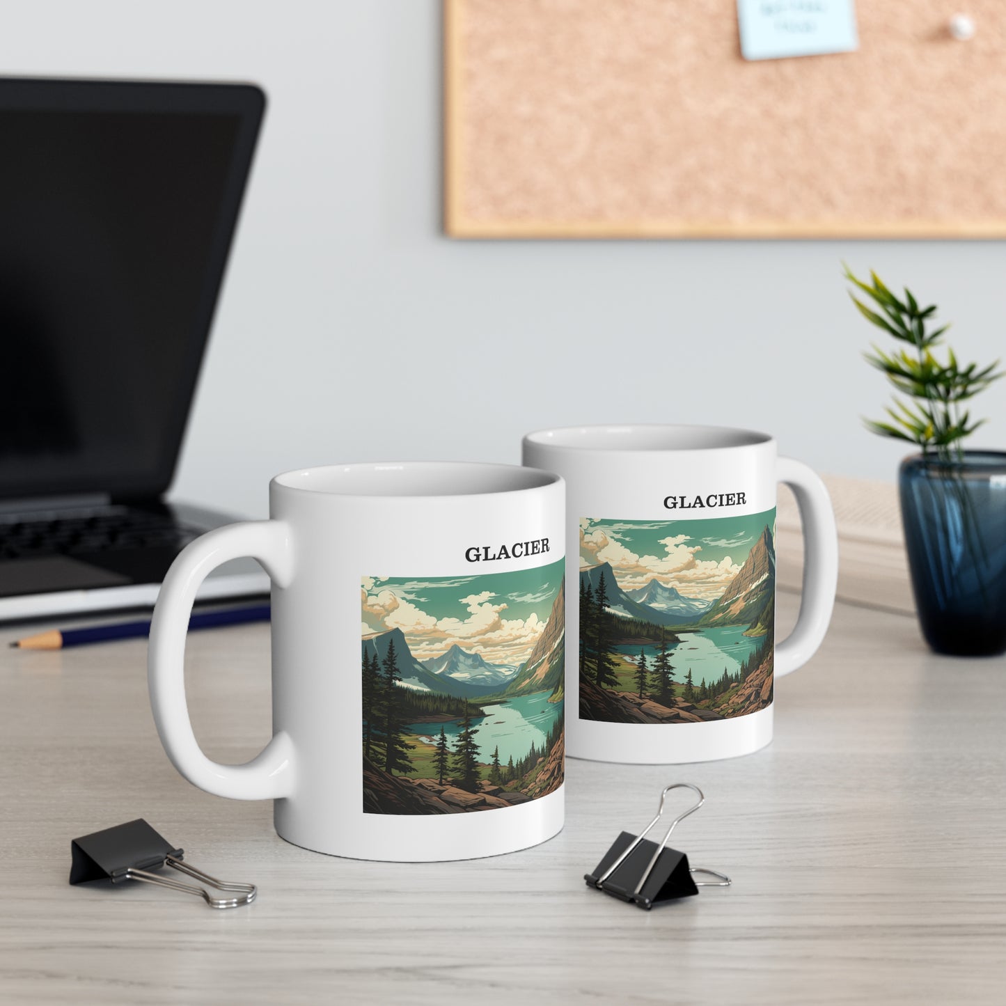 Glacier Ceramic Mug 11oz