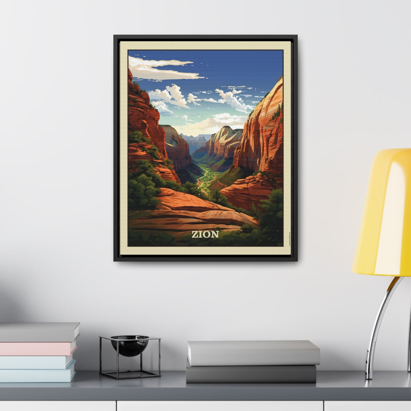 Zion Framed Gallery Canvas Wrap