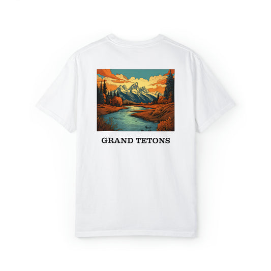 Grand Tetons Unisex Garment-Dyed T-shirt