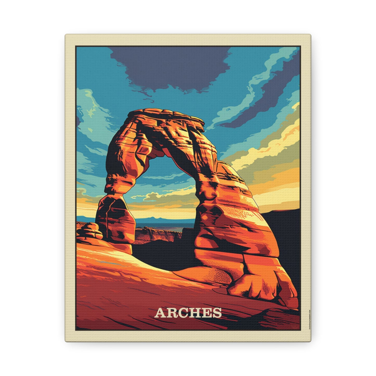 Arches Canvas Gallery Wrap