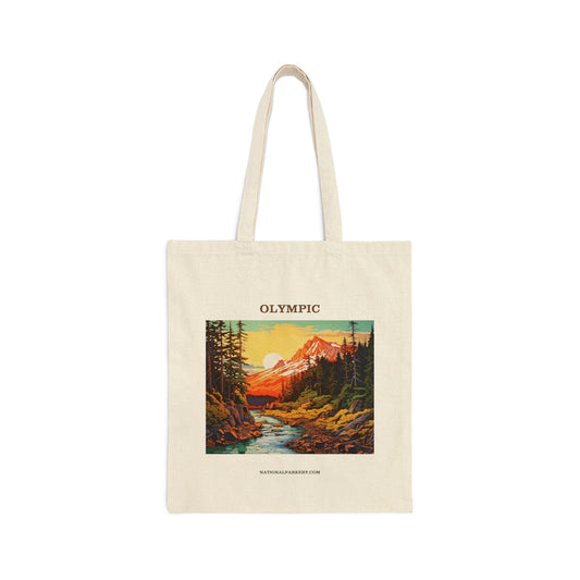 Olympic Cotton Canvas Tote Bag