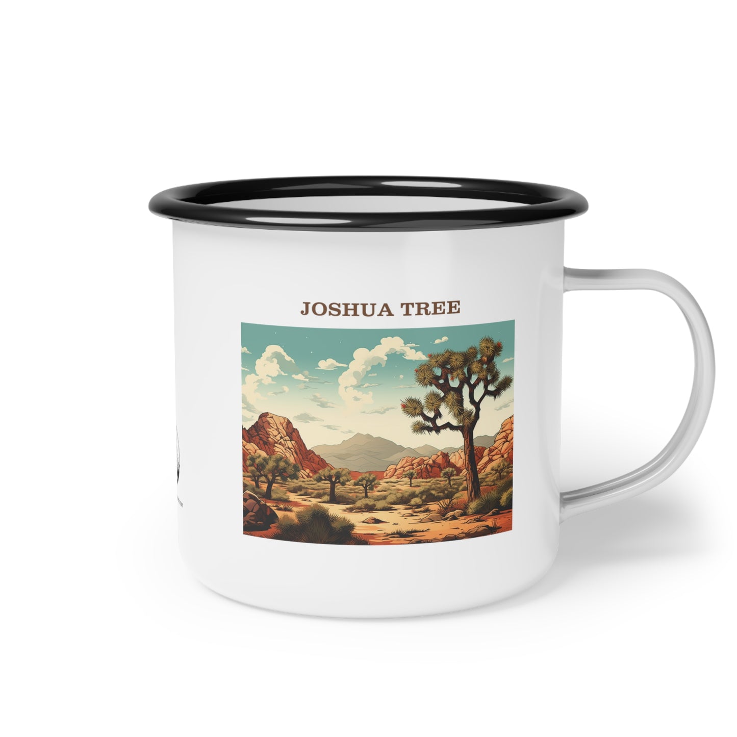 Joshua Tree Enamel Camp Cup