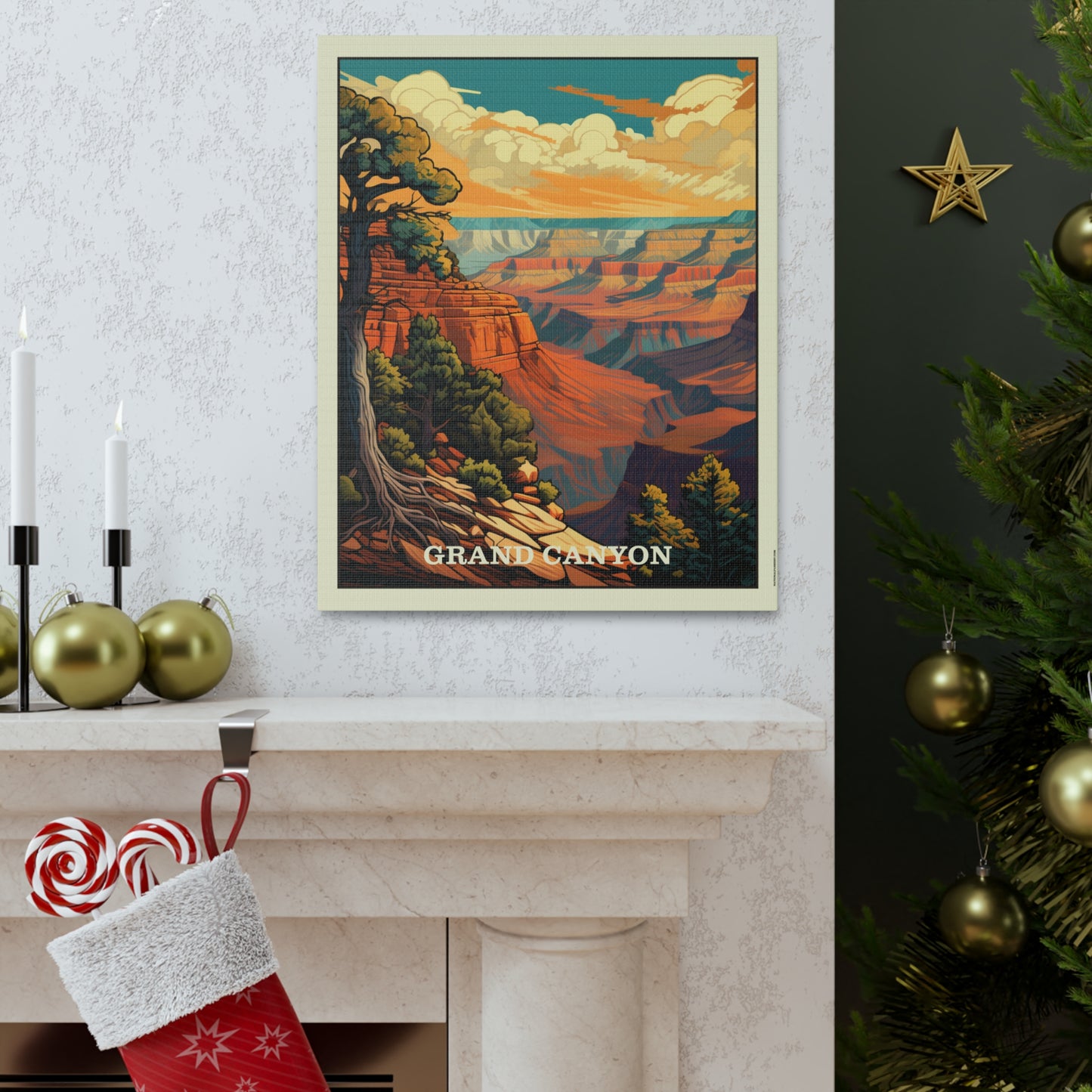 Grand Canyon II Canvas Gallery Wrap