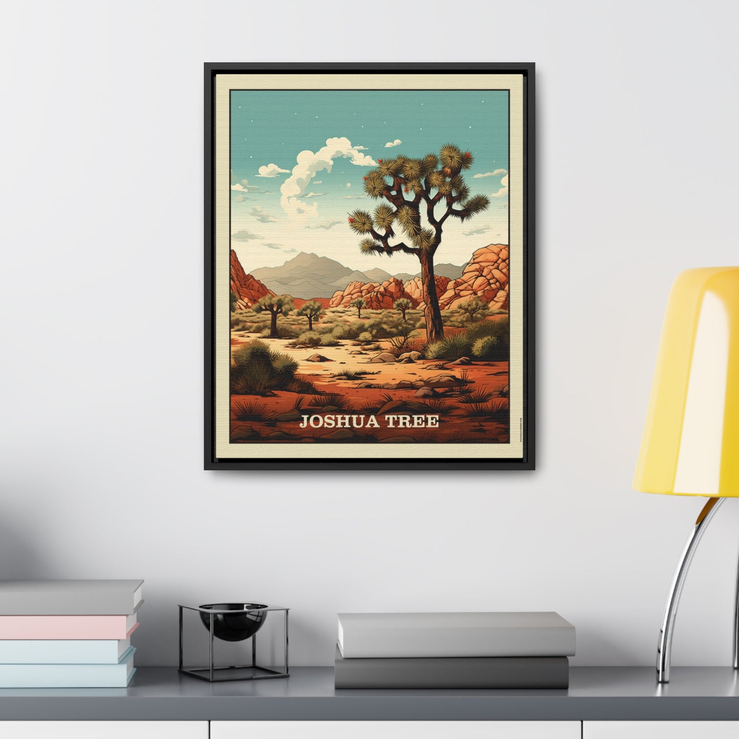 Joshua Tree Framed Gallery Canvas Wrap