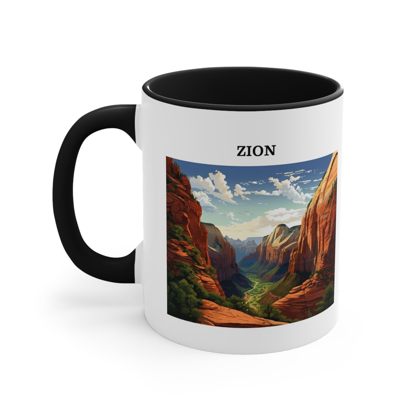 Zion Accent Coffee Mug, 11oz