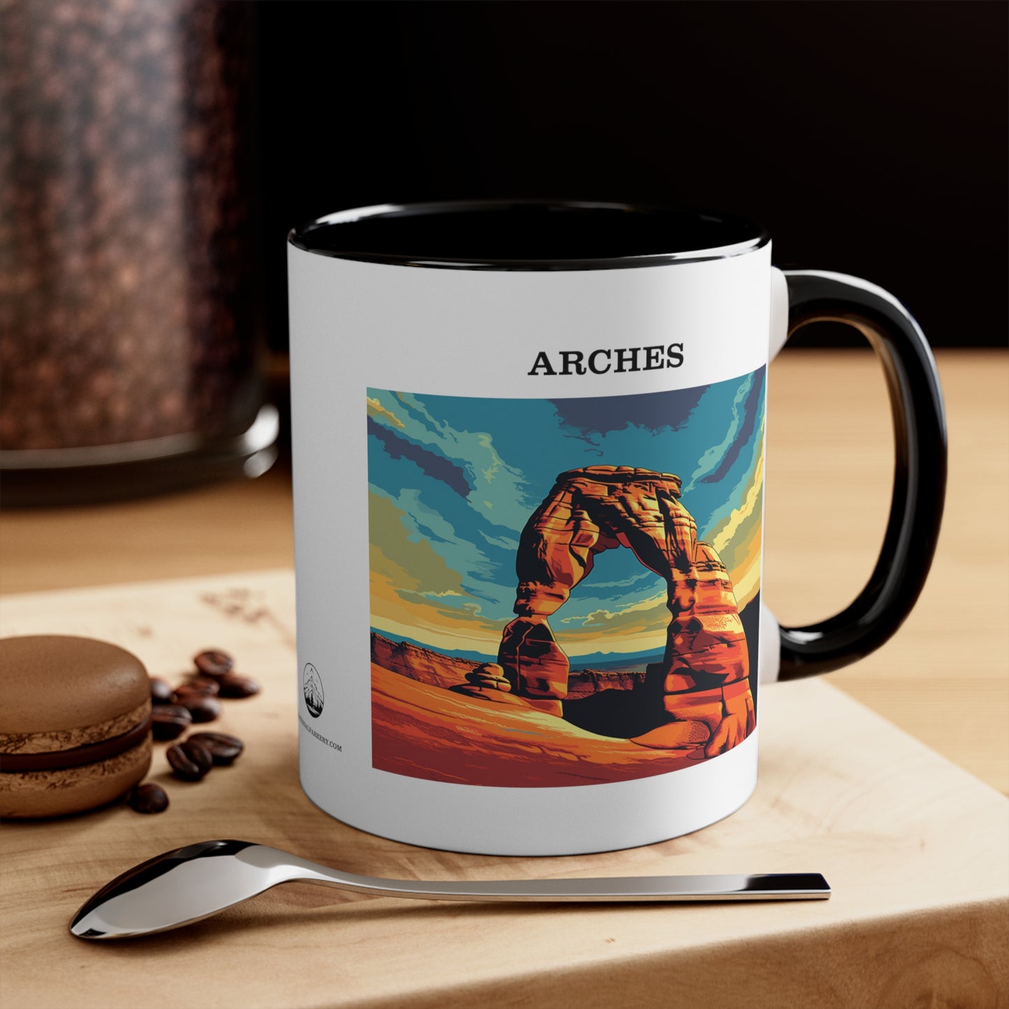 Arches Accent Coffee Mug, 11oz