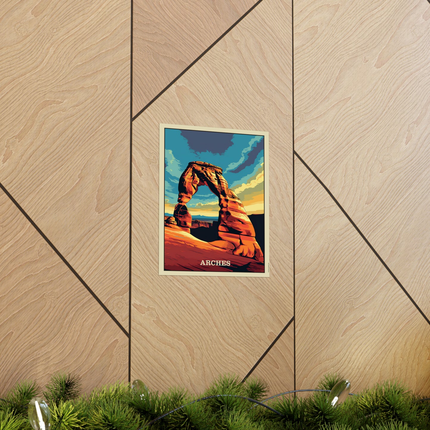 Arches Matte Vertical Poster