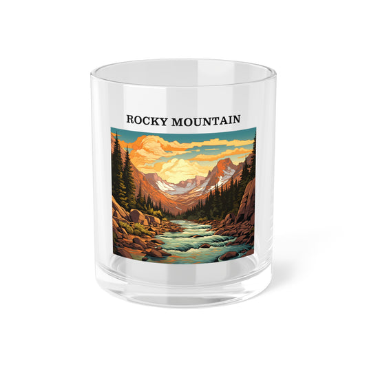 Rocky Mountain Bar Glass