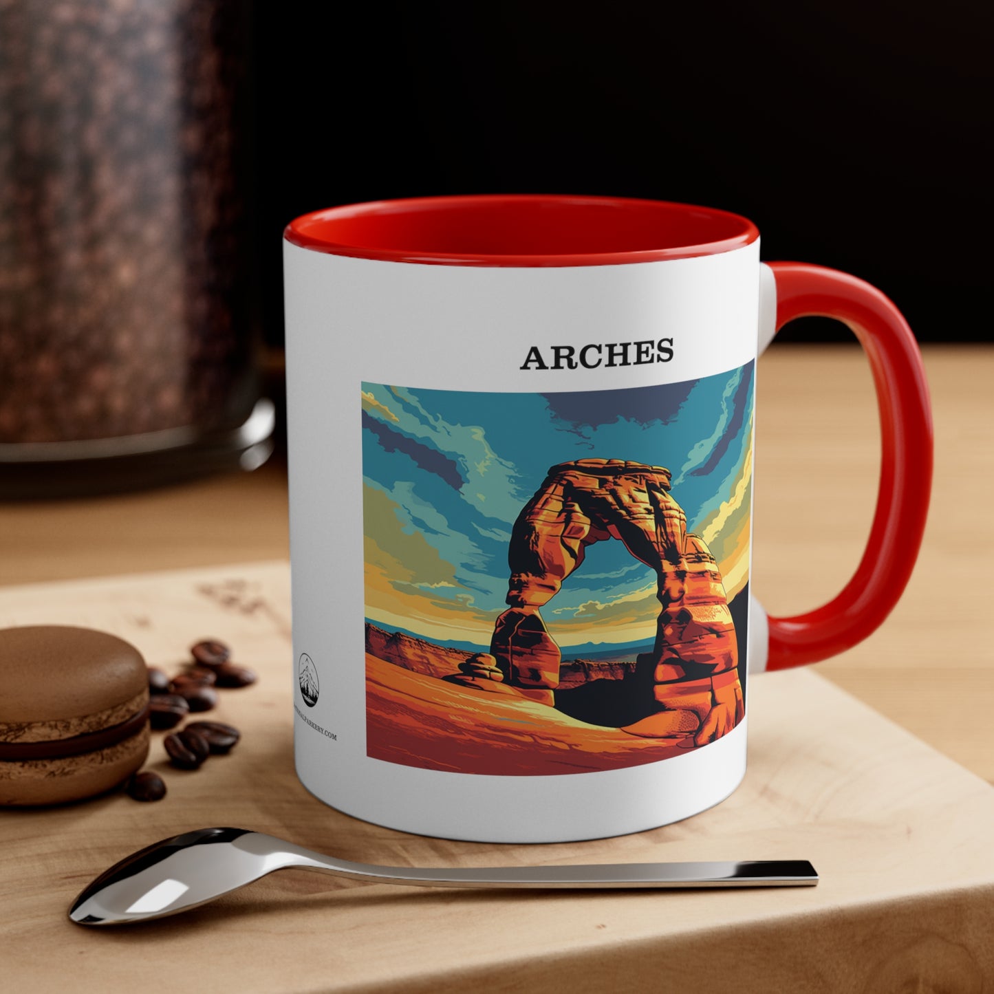 Arches Accent Coffee Mug, 11oz