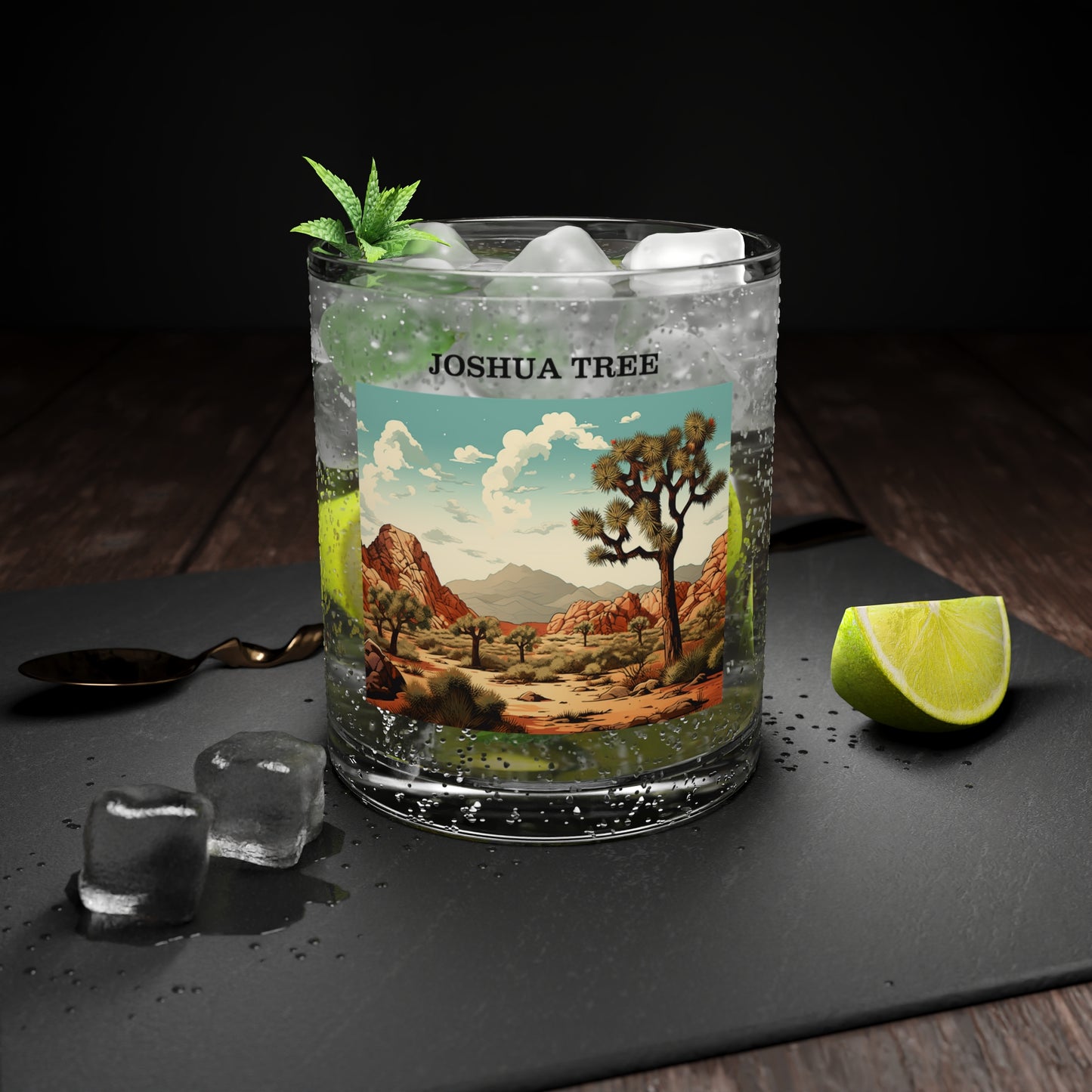 Joshua Tree Bar Glass