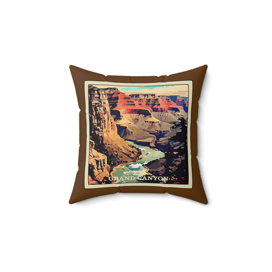 Grand Canyon I Square Indoor Pillow