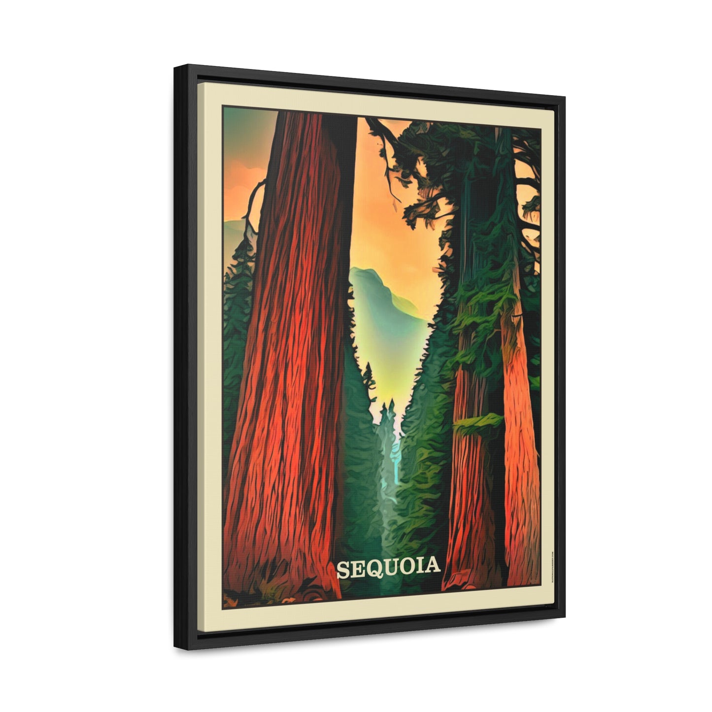 Sequoia Framed Gallery Canvas Wrap