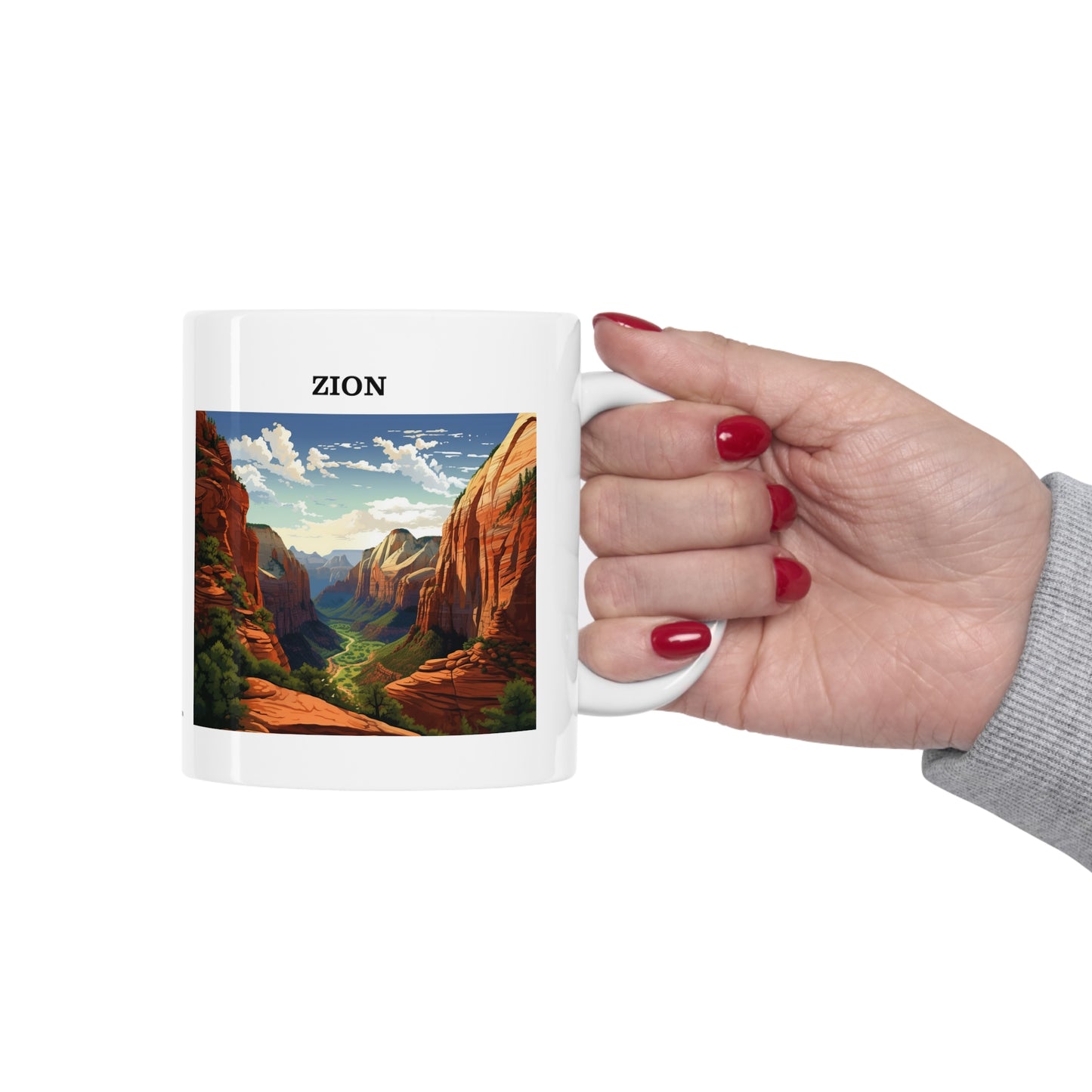 Zion Ceramic Mug 11oz