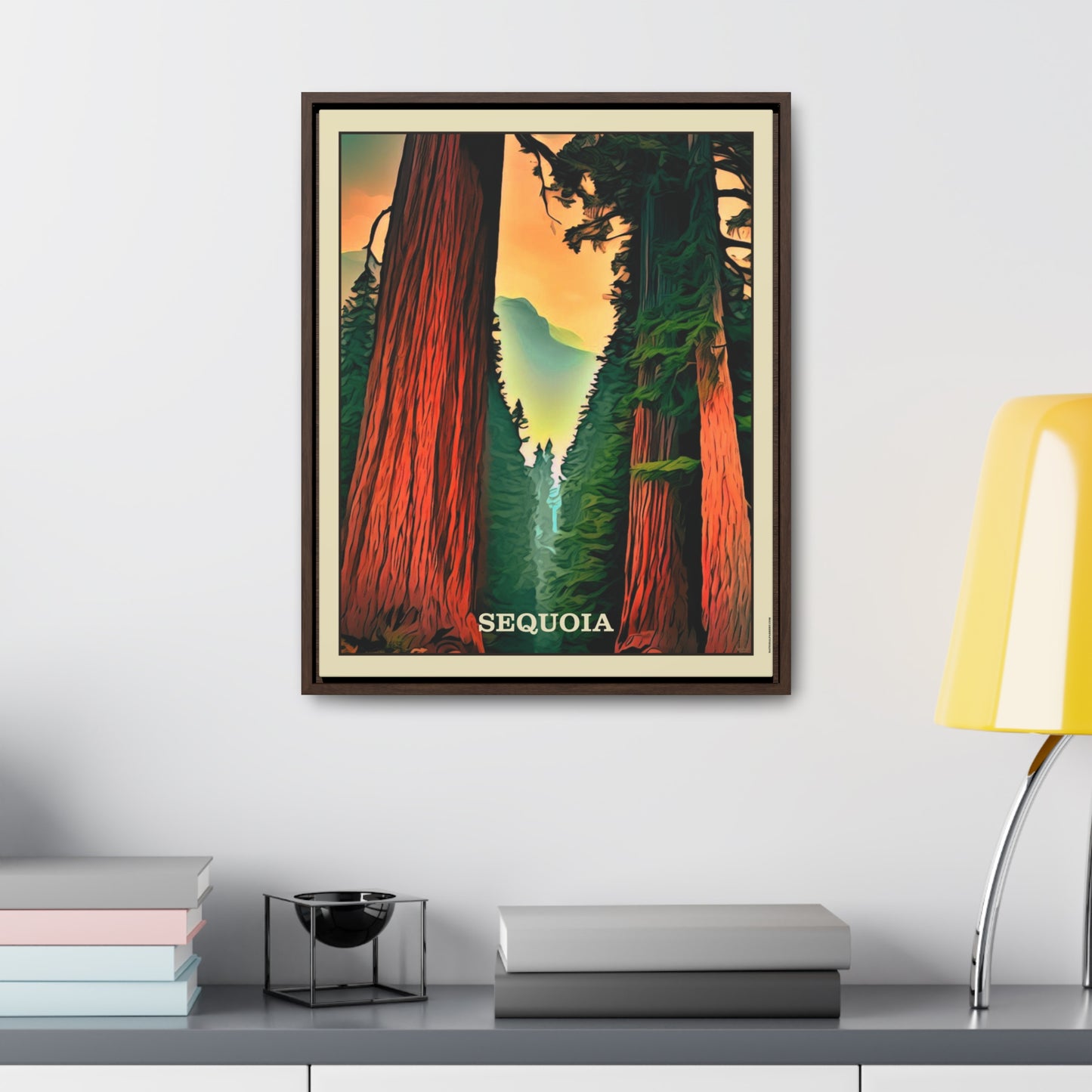 Sequoia Framed Gallery Canvas Wrap