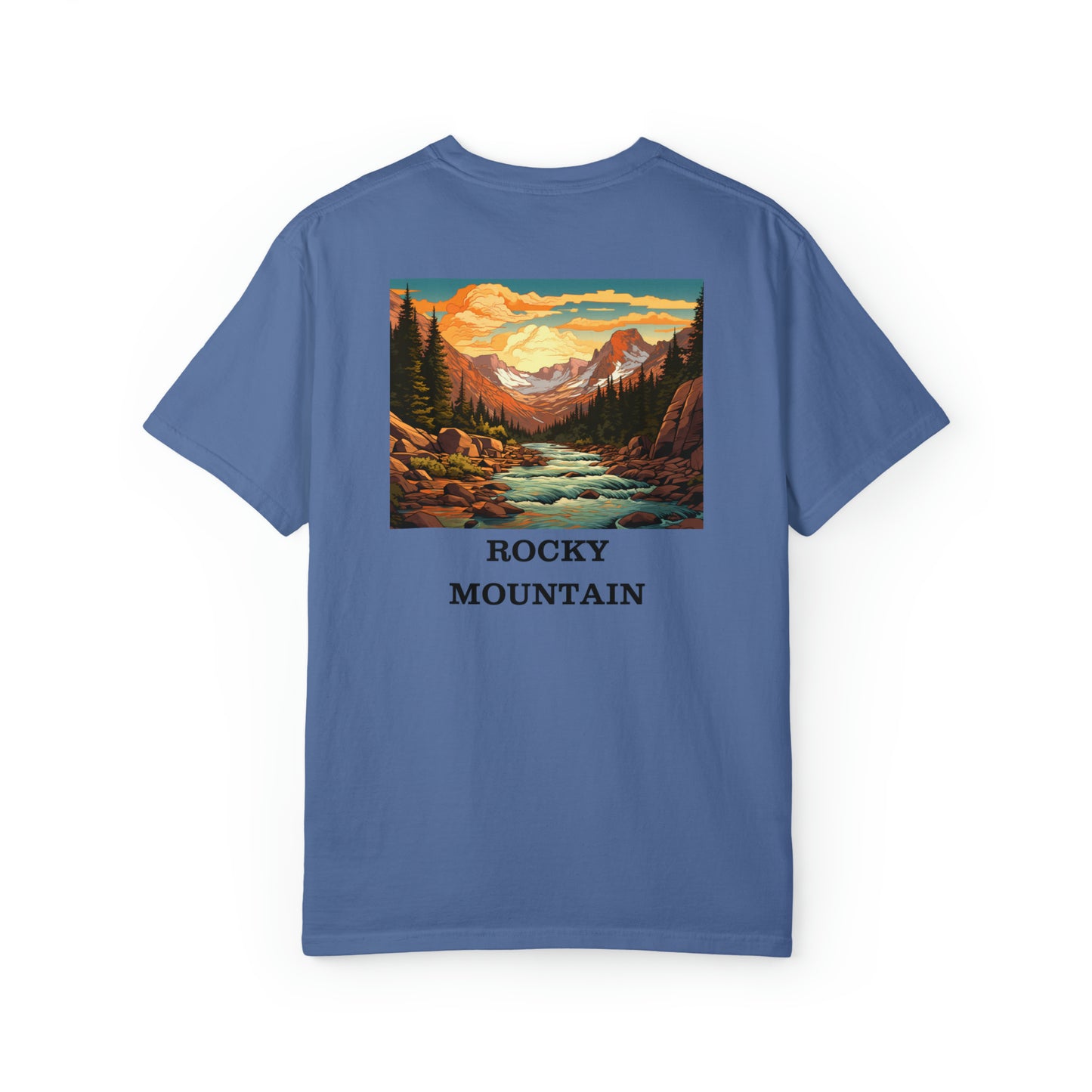 Rocky Mountain Unisex Garment-Dyed T-shirt