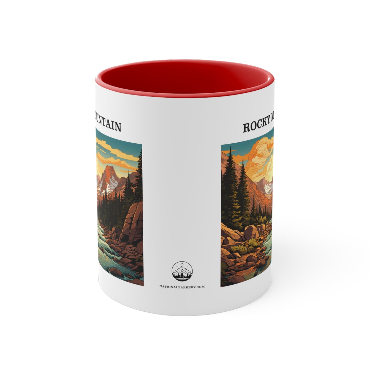 Rocky Mountain Accent Coffee Mug, 11oz