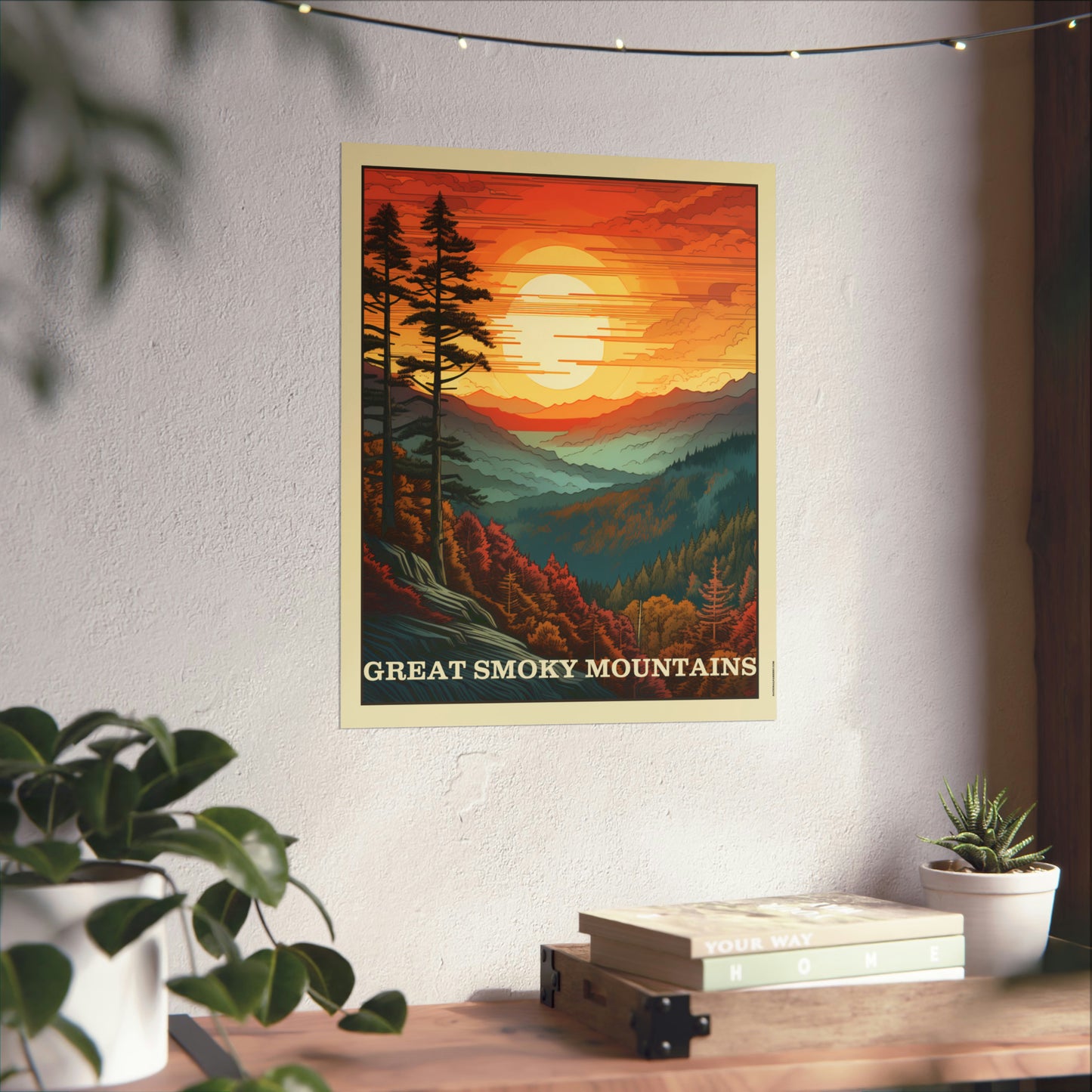 Great Smoky Mountains Matte Vertical Poster