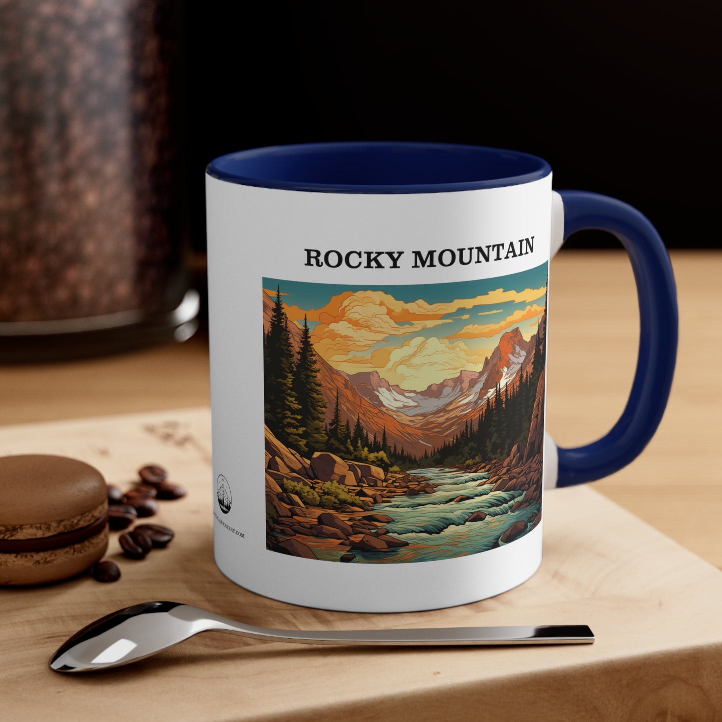 Rocky Mountain Accent Coffee Mug, 11oz