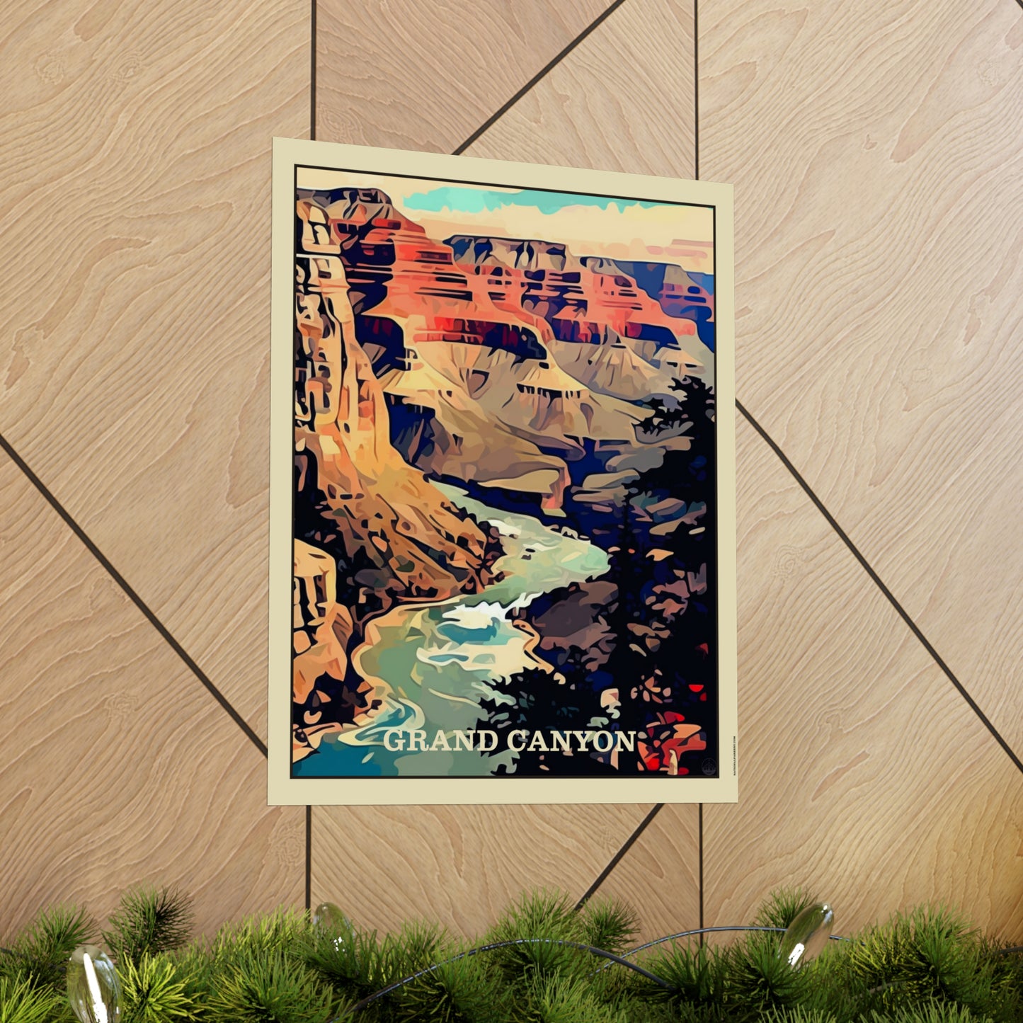 Grand Canyon I Matte Vertical Poster