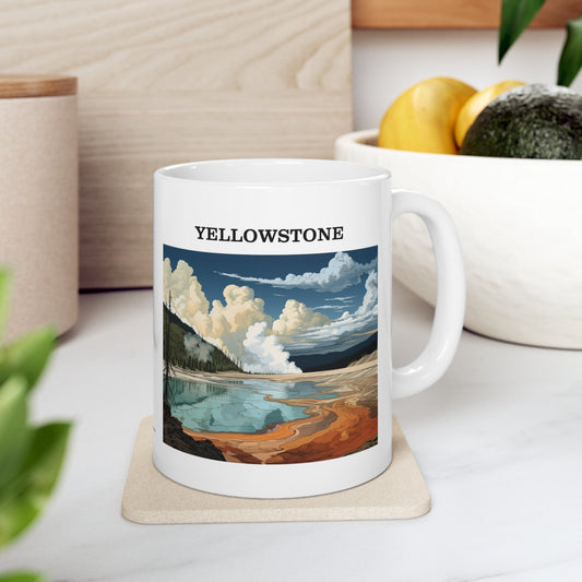 Yellowstone Ceramic Mug 11oz