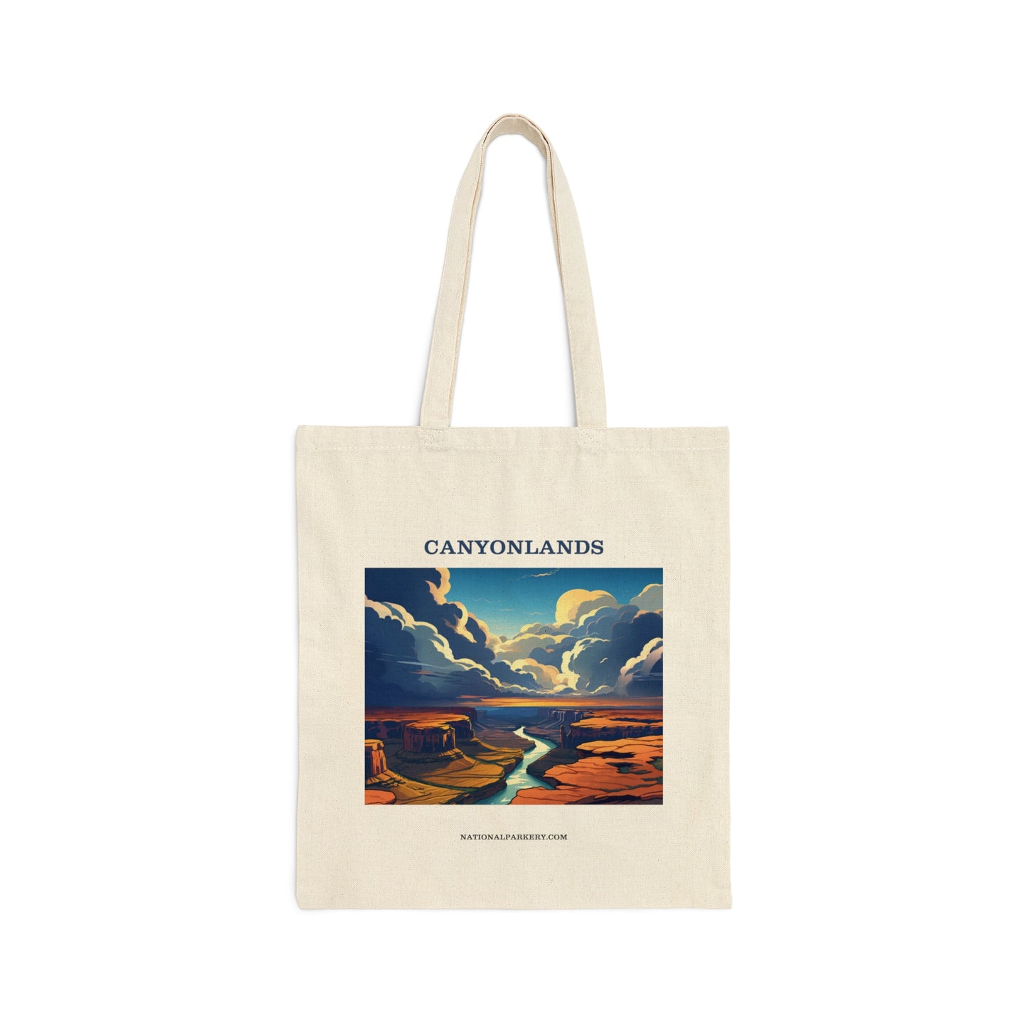 Canyonlands Cotton Canvas Tote Bag