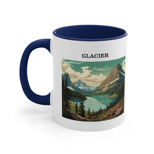 Glacier Accent Coffee Mug, 11oz