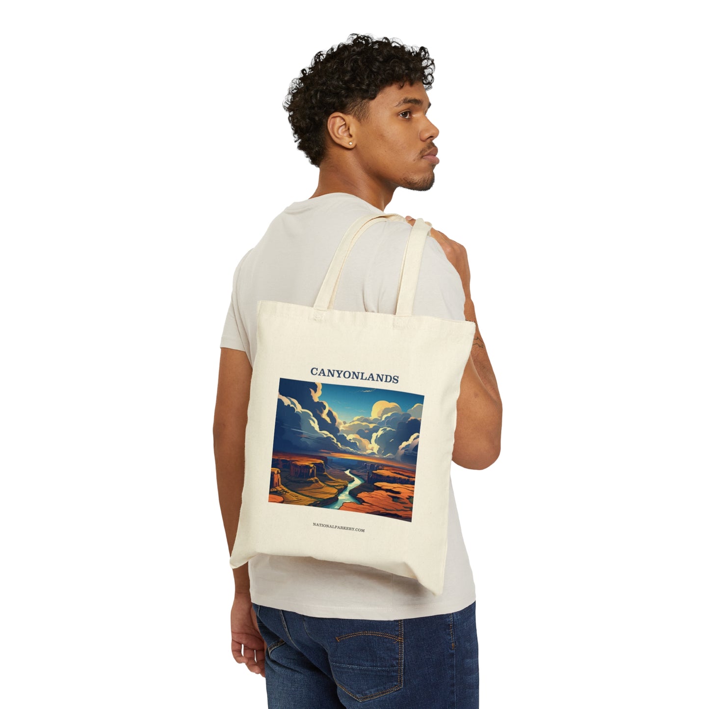 Canyonlands Cotton Canvas Tote Bag