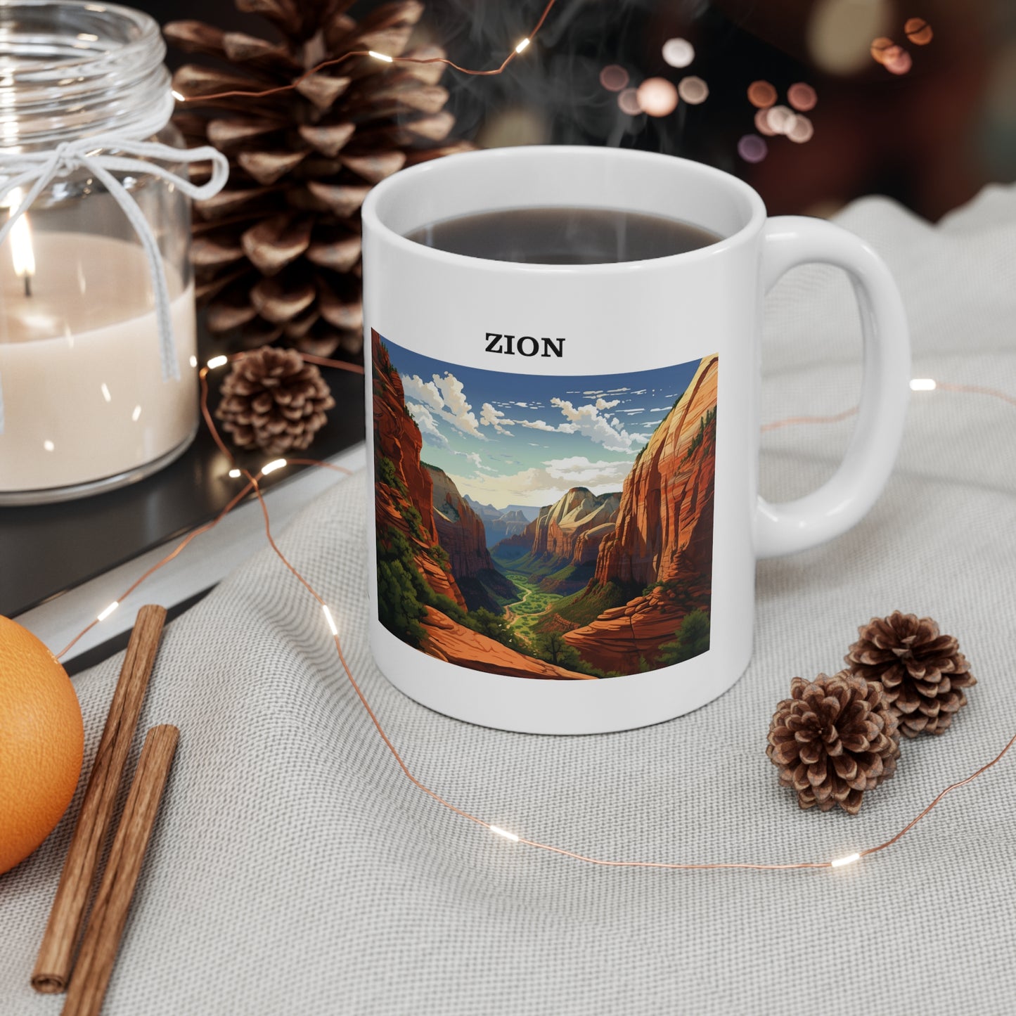 Zion Ceramic Mug 11oz