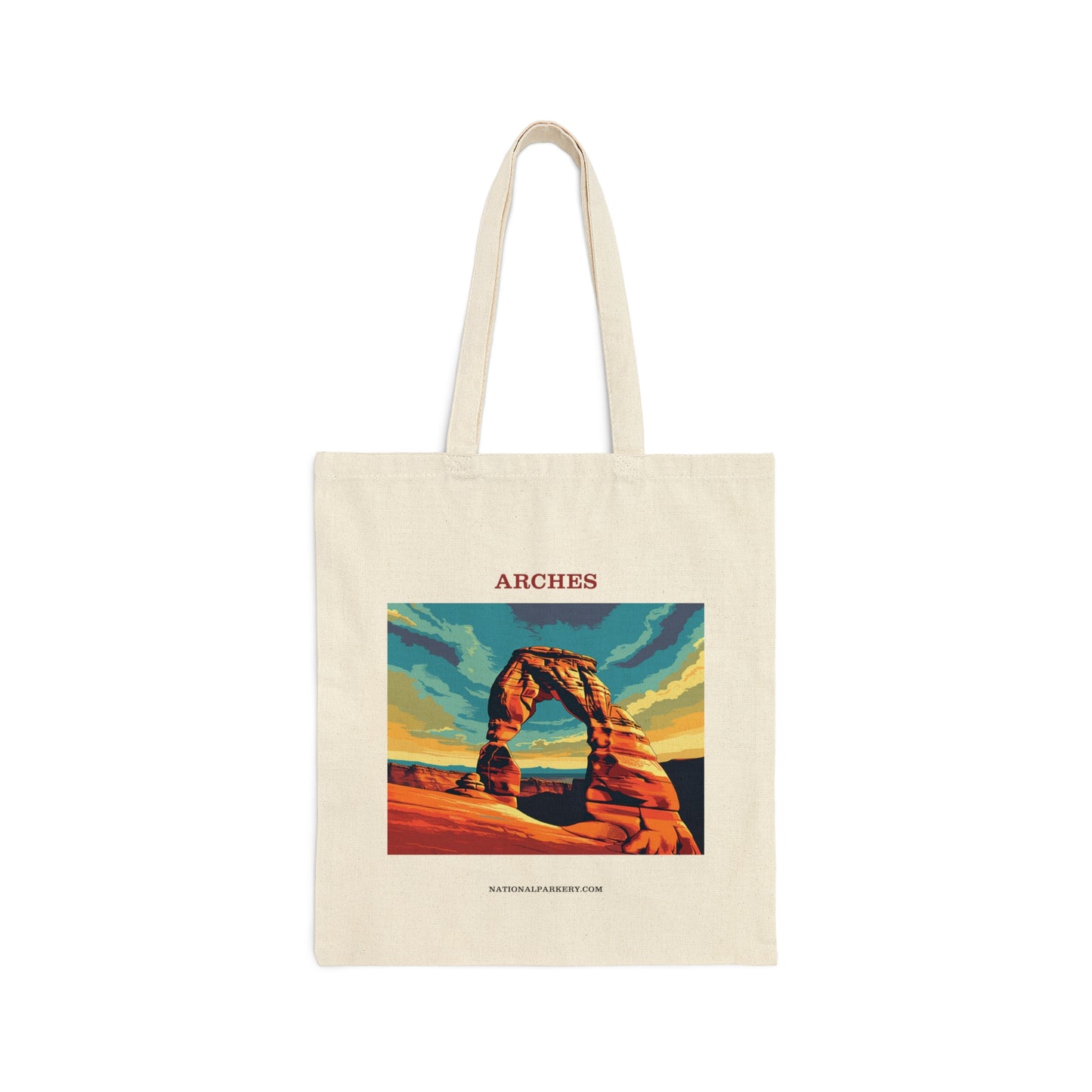 Arches Cotton Canvas Tote Bag