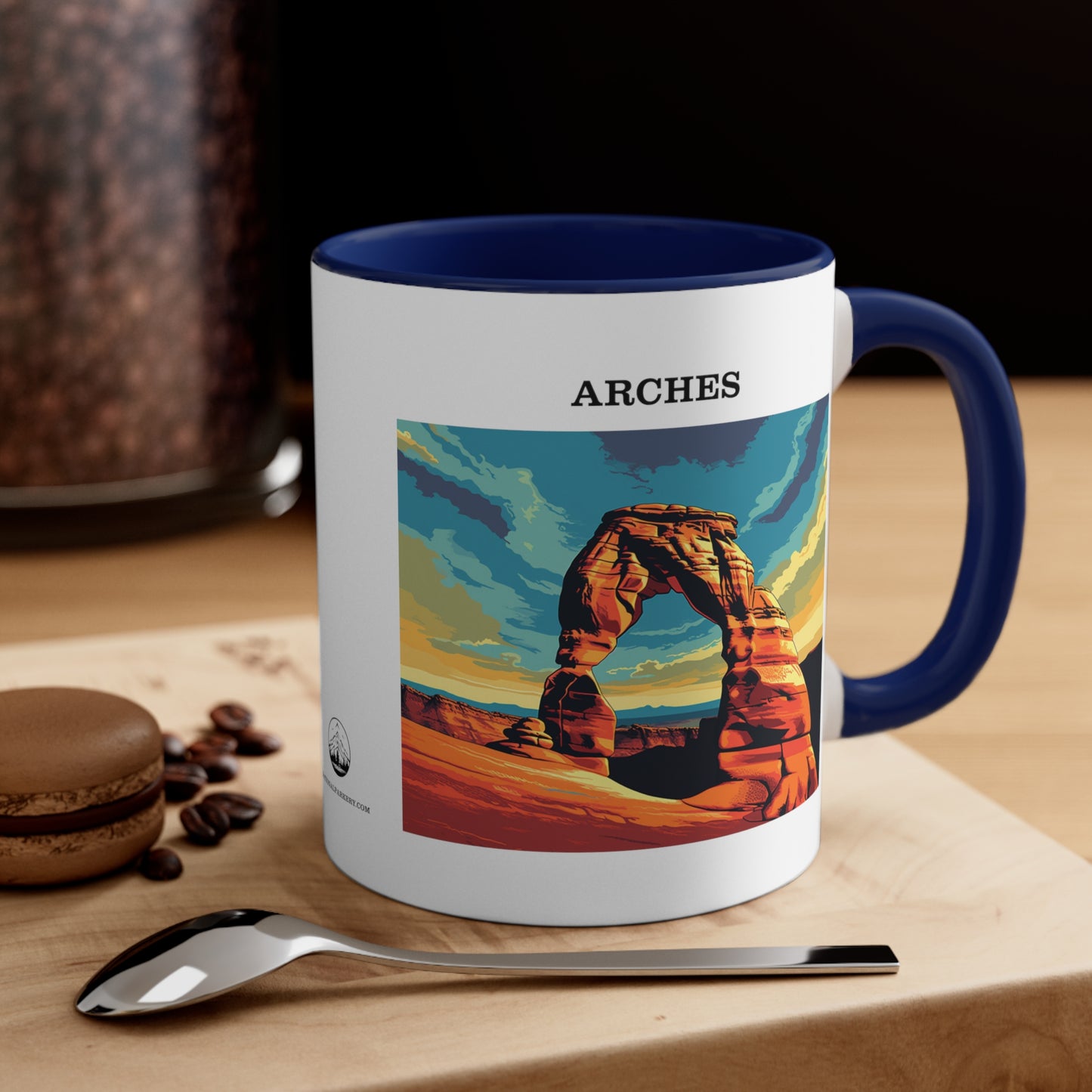 Arches Accent Coffee Mug, 11oz