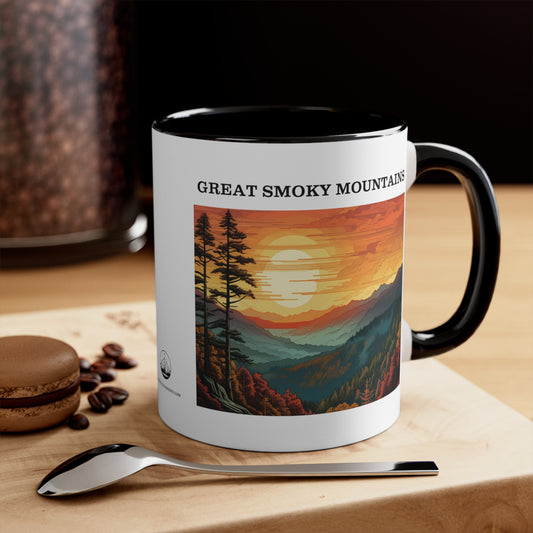 Great Smoky Mountains Accent Coffee Mug, 11oz