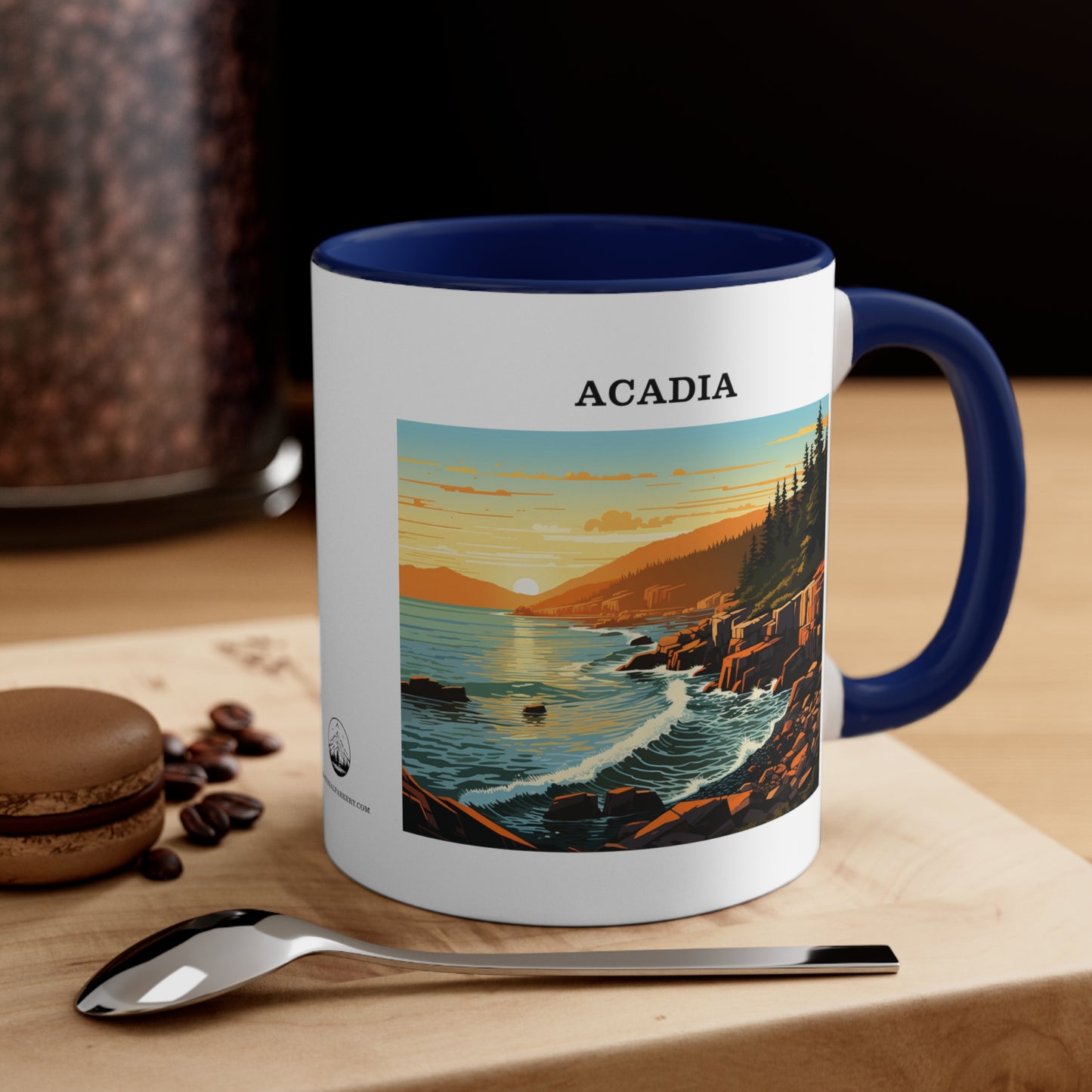 Acadia Accent Coffee Mug, 11oz