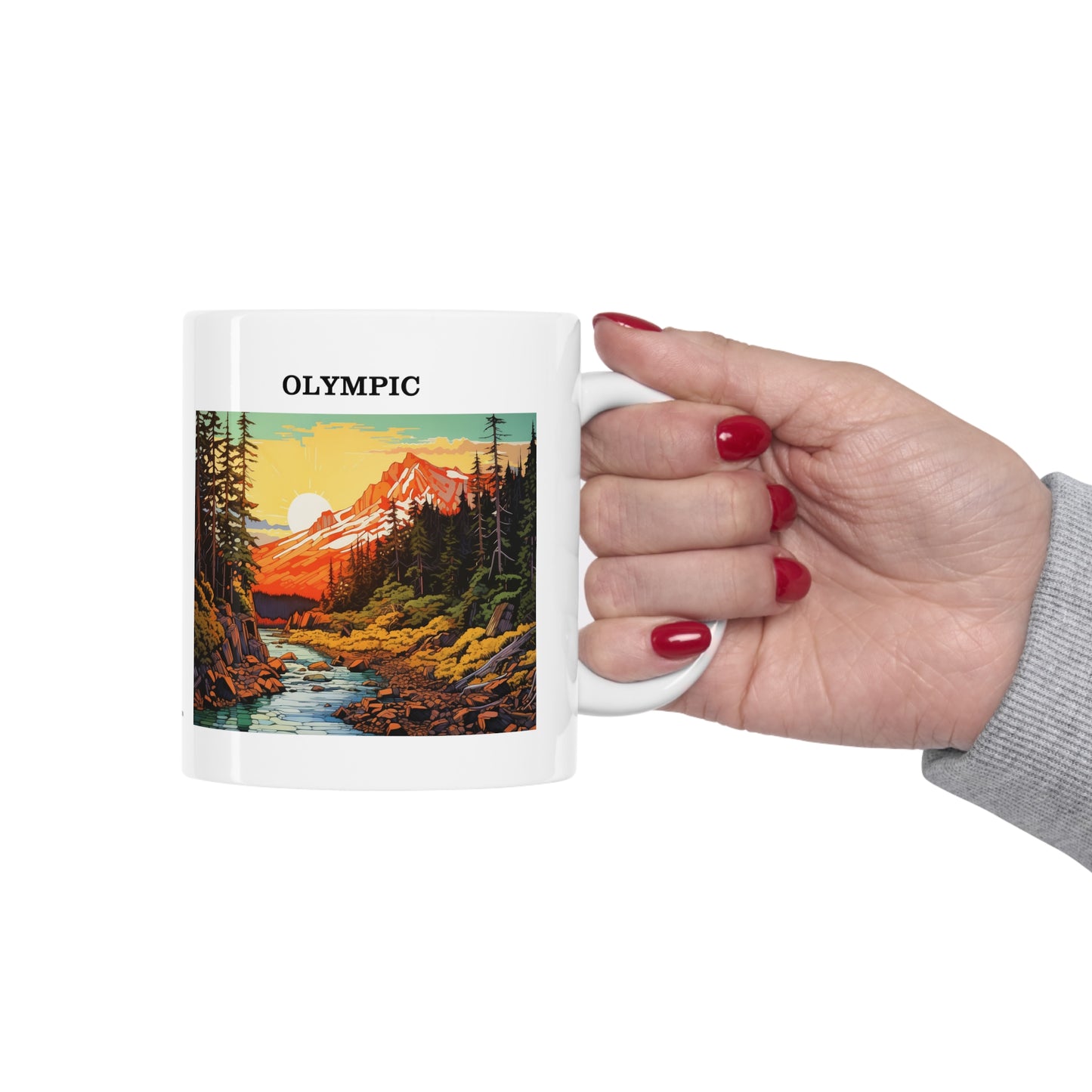 Olympic Ceramic Mug 11oz