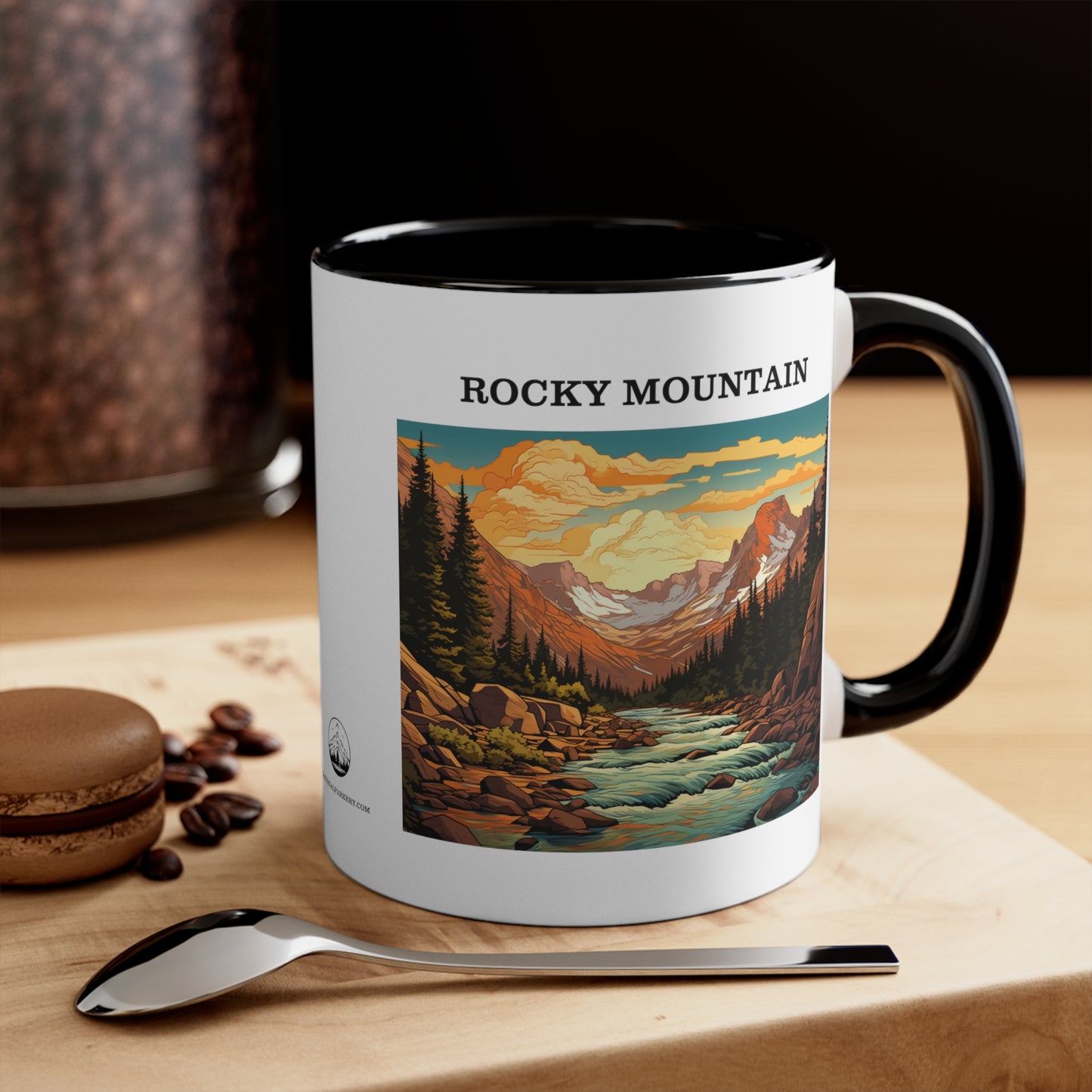 Rocky Mountain Accent Coffee Mug, 11oz