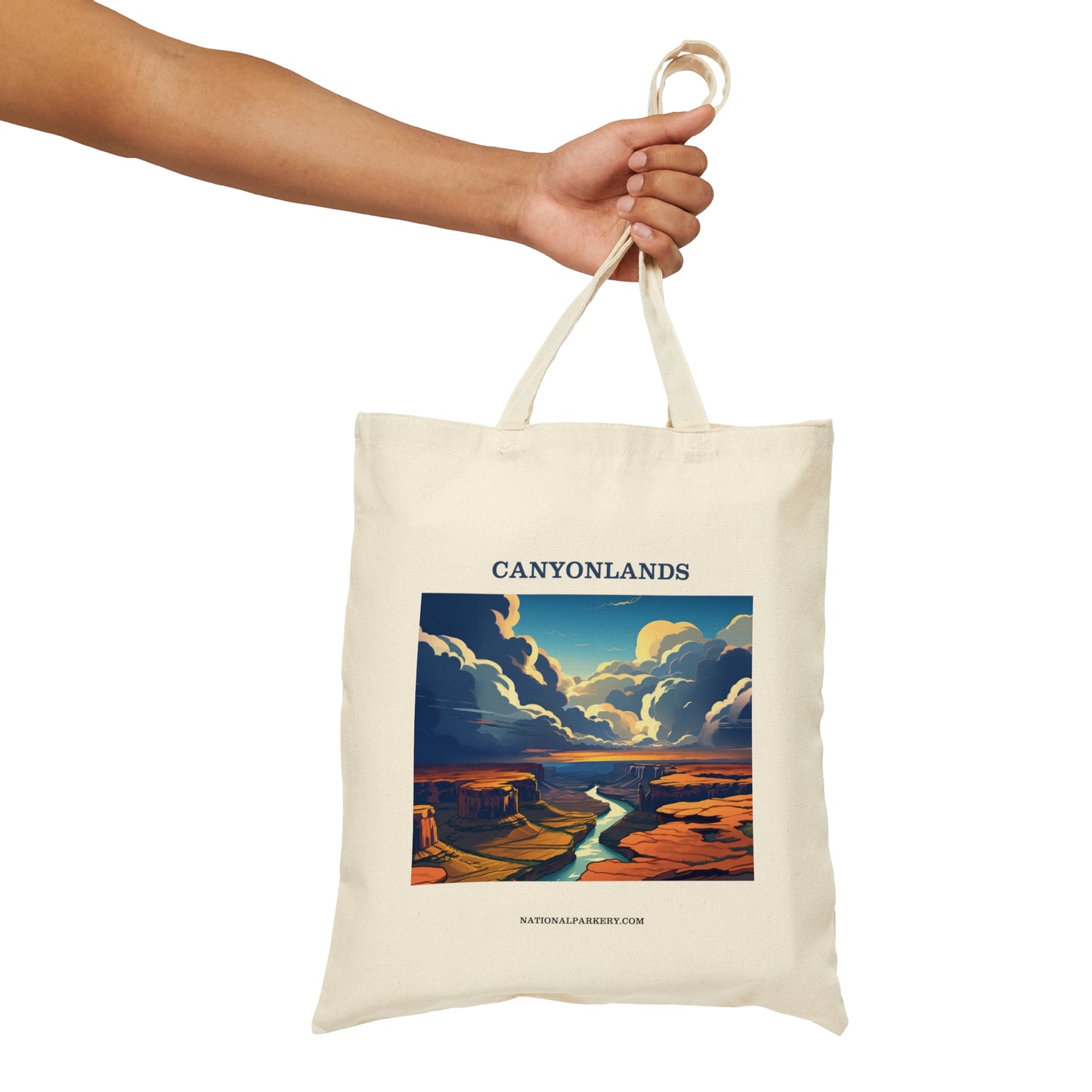 Canyonlands Cotton Canvas Tote Bag