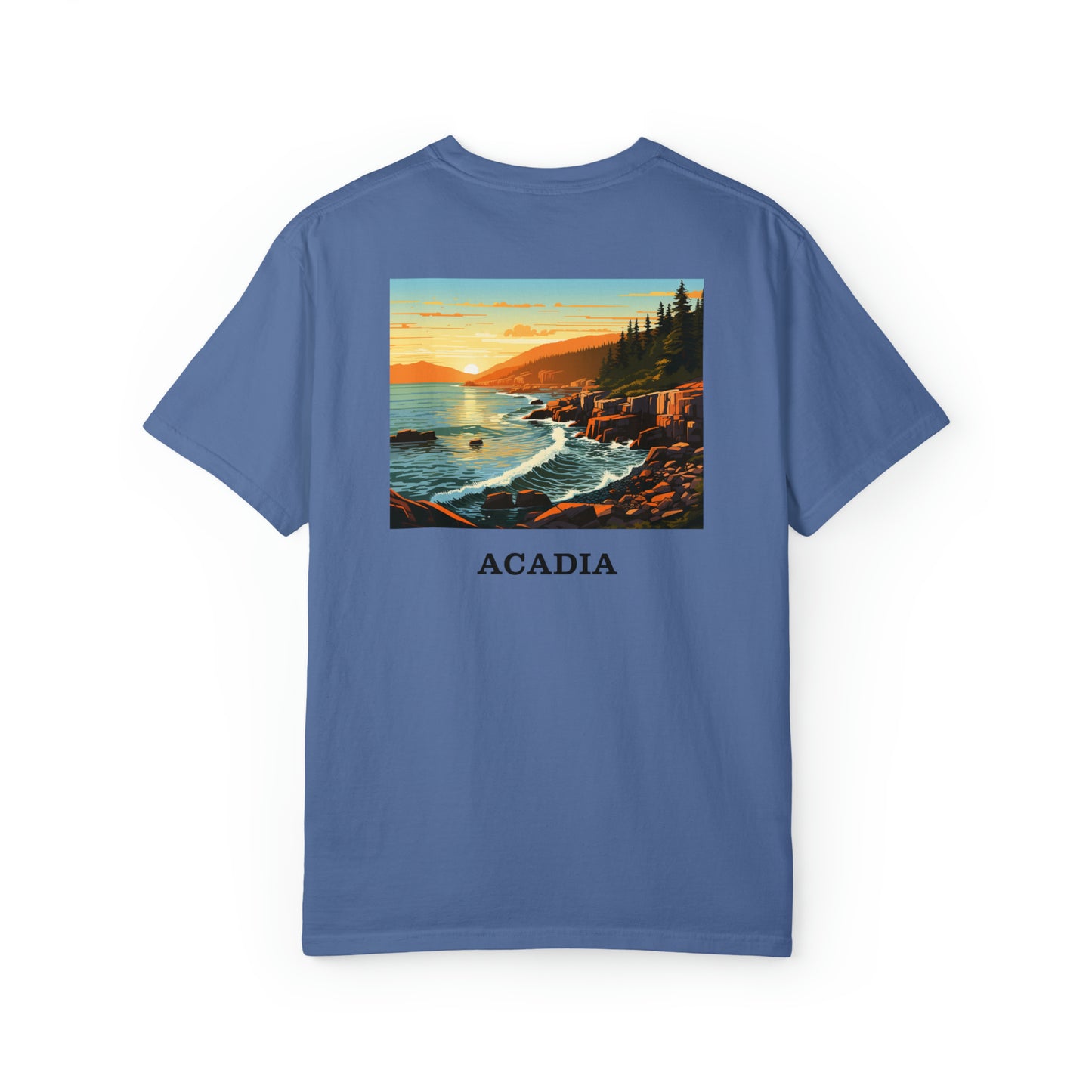 Acadia Unisex Garment-Dyed T-shirt