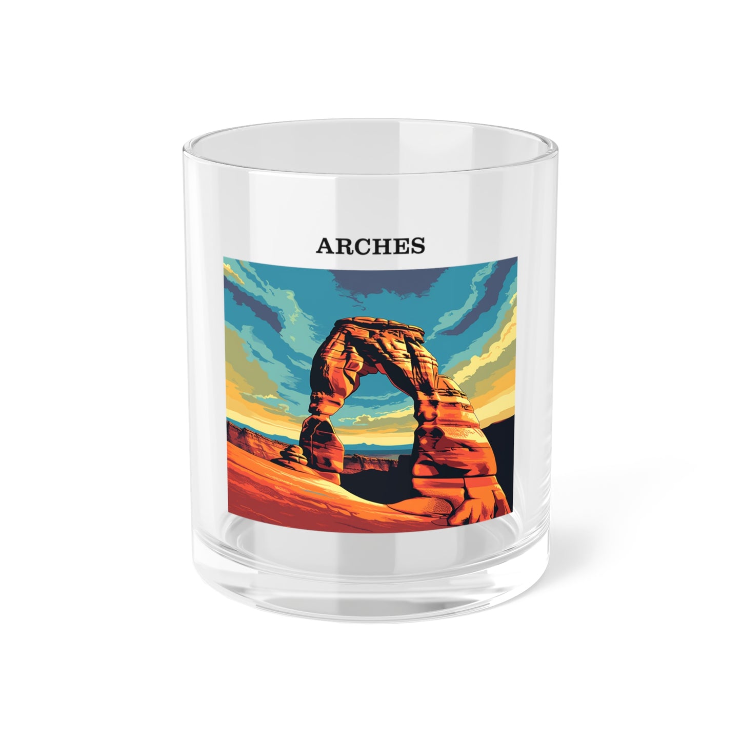 Arches Bar Glass