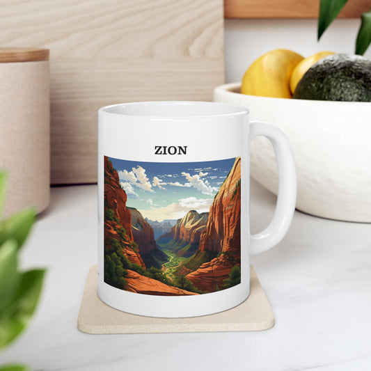 Zion Ceramic Mug 11oz