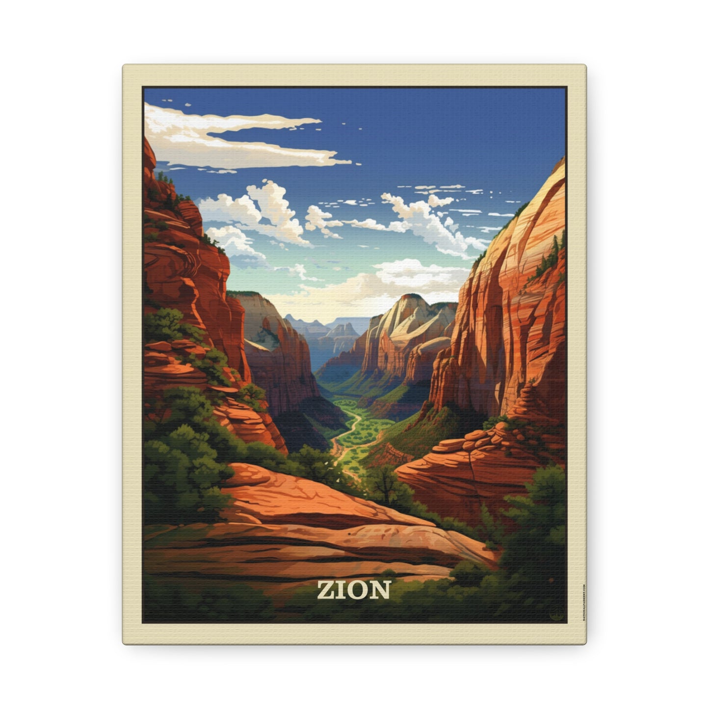 Zion Canvas Gallery Wrap