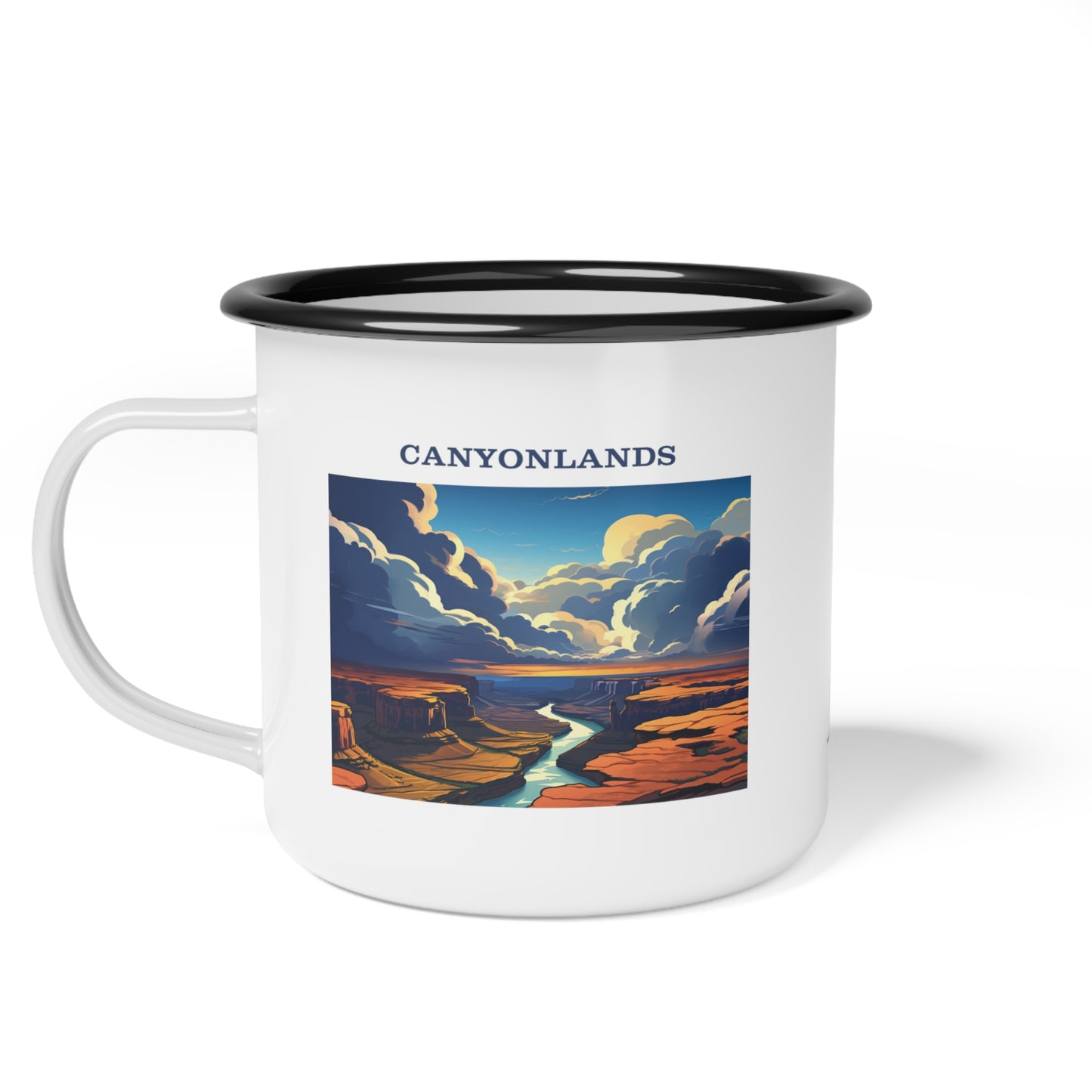 Canyonlands Enamel Camp Cup