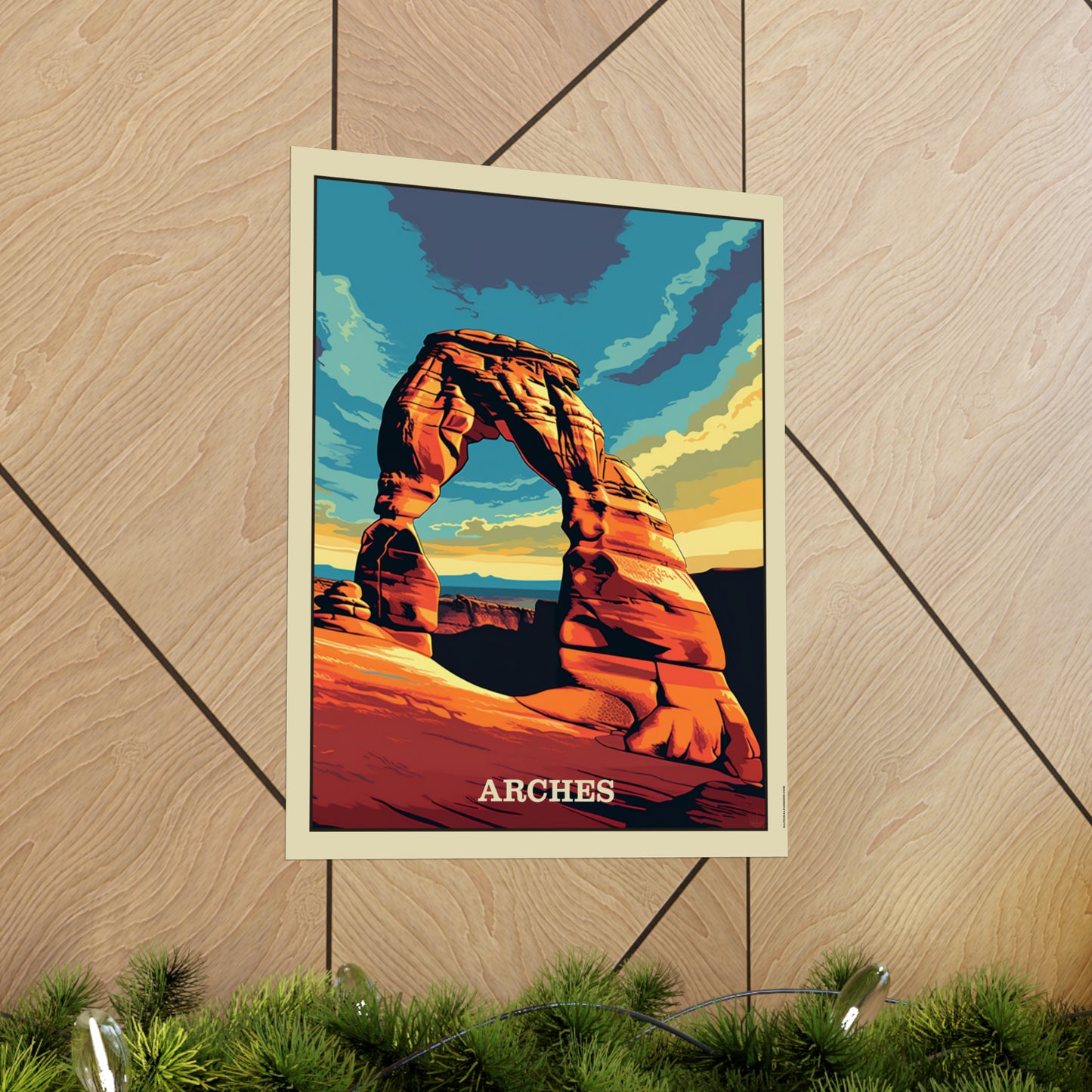 Arches Matte Vertical Poster