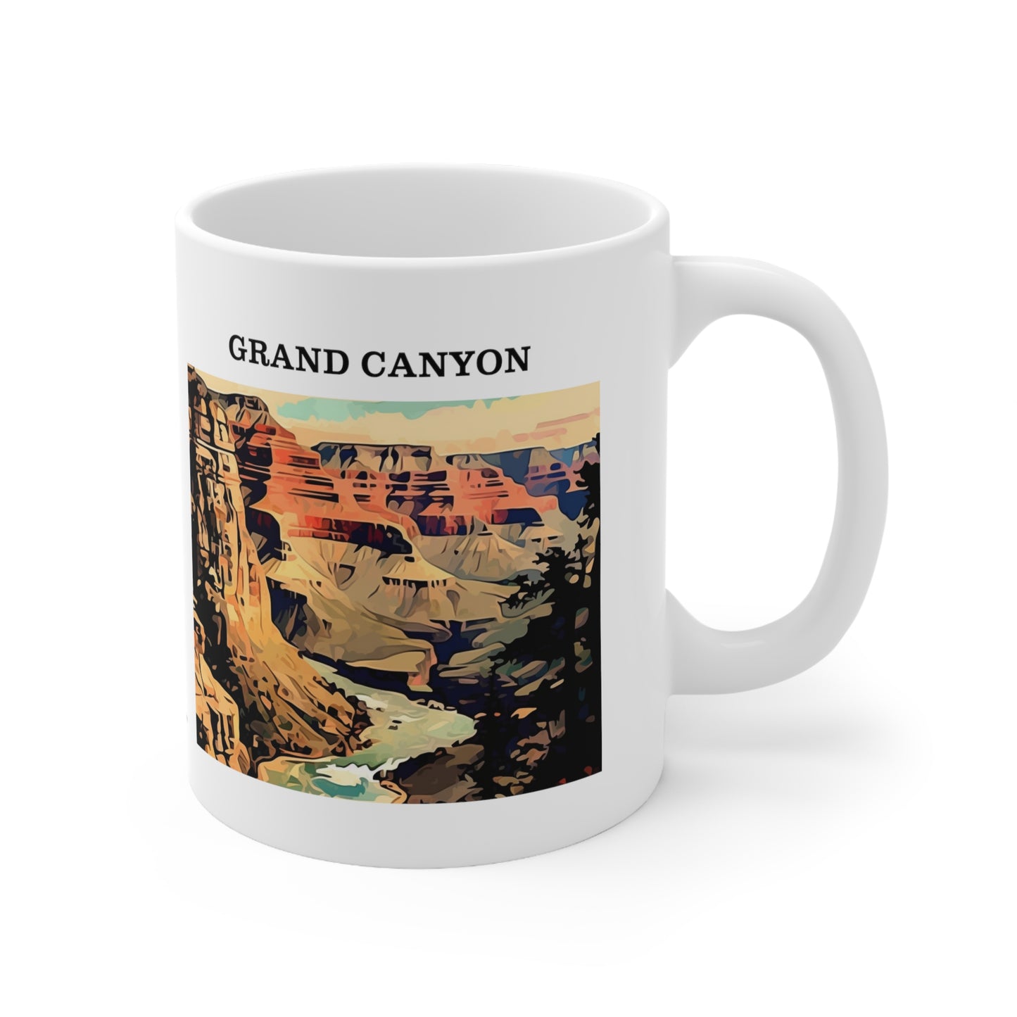 Grand Canyon Ceramic Mug 11oz