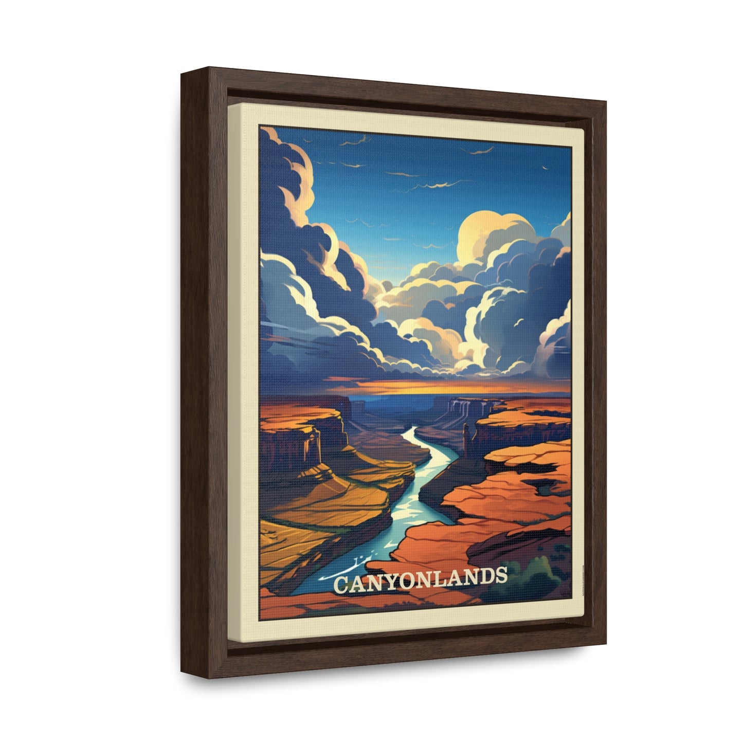 Canyonlands Framed Gallery Canvas Wrap