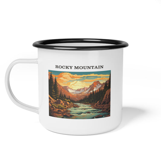 Rocky Mountain Enamel Camp Cup